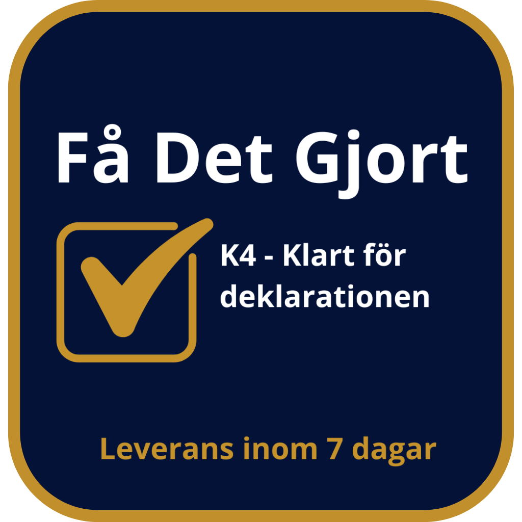 Få Det Gjort - Deklarera Trading
